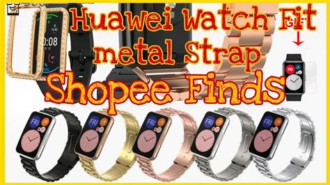 huawei fit watch strap change